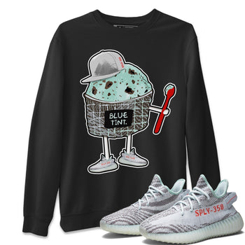 Yeezy 350 Blue Tint Sneaker Match Tees Ice Cream Swag Sneaker Tees Yeezy 350 Blue Tint Sneaker Release Tees Unisex Shirts