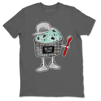 Yeezy 350 Blue Tint Sneaker Match Tees Ice Cream Swag Sneaker Tees Yeezy 350 Blue Tint Sneaker Release Tees Unisex Shirts