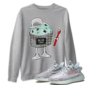 Yeezy 350 Blue Tint Sneaker Match Tees Ice Cream Swag Sneaker Tees Yeezy 350 Blue Tint Sneaker Release Tees Unisex Shirts