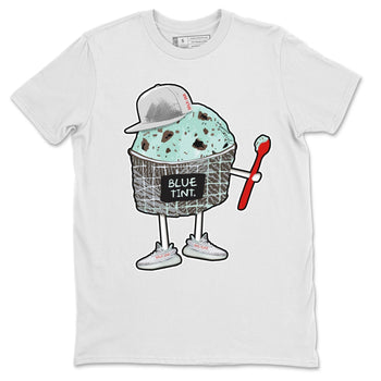 Yeezy 350 Blue Tint Sneaker Match Tees Ice Cream Swag Sneaker Tees Yeezy 350 Blue Tint Sneaker Release Tees Unisex Shirts