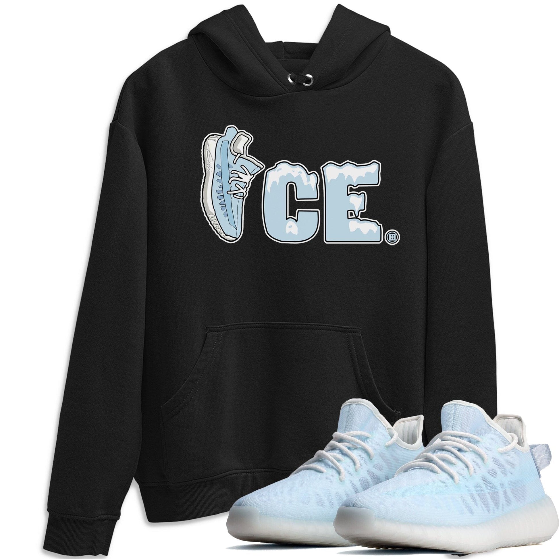 Yeezy 350 Mono Ice Sneaker Match Tees Ice Sneaker Tees Yeezy 350 Mono Ice Sneaker Release Tees Unisex Shirts