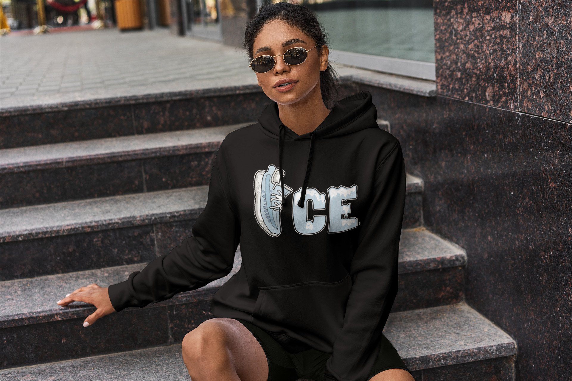 Yeezy 350 Mono Ice Sneaker Match Tees Ice Sneaker Tees Yeezy 350 Mono Ice Sneaker Release Tees Unisex Shirts