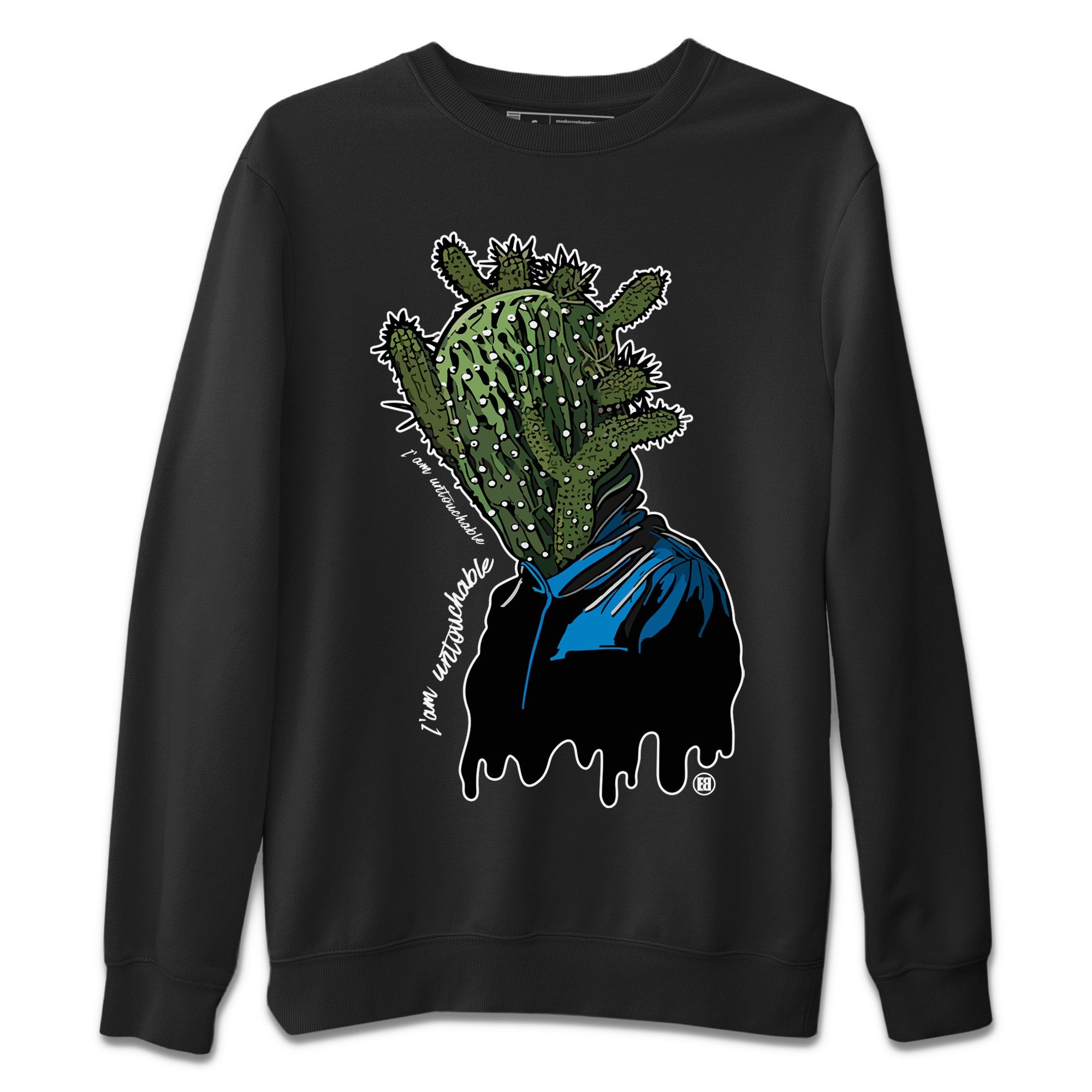 Air Jordan 1 Travis Scott Fragment Sneaker Match Tees I'm Untouchable Sneaker Tees Air Jordan 1 High OG x Travis Scott x Fragment Sneaker Release Tees Unisex Shirts Black 2