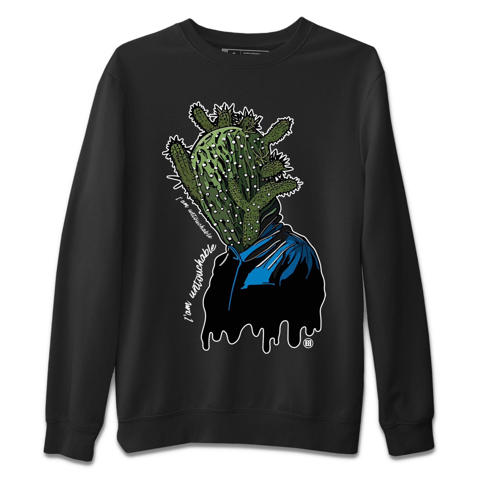Air Jordan 1 Travis Scott Fragment Sneaker Match Tees I'm Untouchable Sneaker Tees Air Jordan 1 High OG x Travis Scott x Fragment Sneaker Release Tees Unisex Shirts Black 2