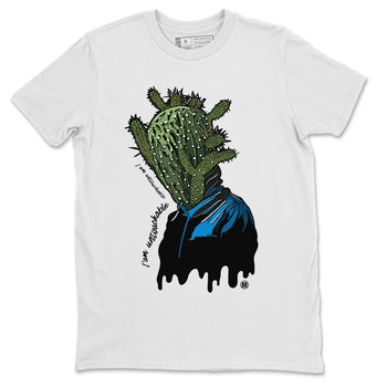 Air Jordan 1 Travis Scott Fragment Sneaker Match Tees I'm Untouchable Sneaker Tees Air Jordan 1 High OG x Travis Scott x Fragment Sneaker Release Tees Unisex Shirts White 2