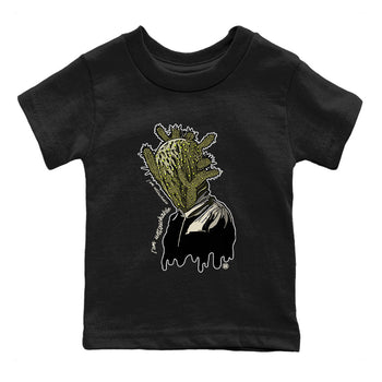 Air Jordan 1 X Travis Scott Golf Olive shirt to match jordans I'm Untouchable sneaker tees Air Jordan 1 Travis Scott Golf SNRT Sneaker Release Tees Baby Toddler Black 2 T-Shirt