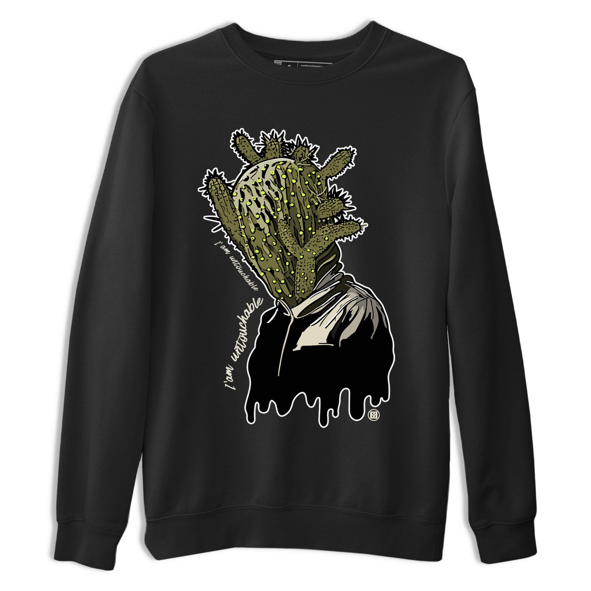 Air Jordan 1 X Travis Scott Golf Olive shirt to match jordans I'm Untouchable sneaker tees Air Jordan 1 Travis Scott Golf SNRT Sneaker Release Tees Unisex Black 2 T-Shirt