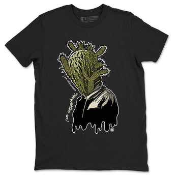 Air Jordan 1 X Travis Scott Golf Olive shirt to match jordans I'm Untouchable sneaker tees Air Jordan 1 Travis Scott Golf SNRT Sneaker Release Tees Unisex Black 2 T-Shirt
