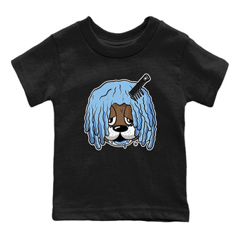 Air Jordan 1 Retro High OG UNC Toe Shirt to match Jordans Impatient Bear Sneaker Tees Air Jordan 1 High OG UNC Toe SNRT Sneaker Release Tees Kids and Baby Tees Black 2
