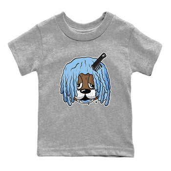 Air Jordan 1 Retro High OG UNC Toe Shirt to match Jordans Impatient Bear Sneaker Tees Air Jordan 1 High OG UNC Toe SNRT Sneaker Release Tees Kids and Baby Tees Heather Grey 2