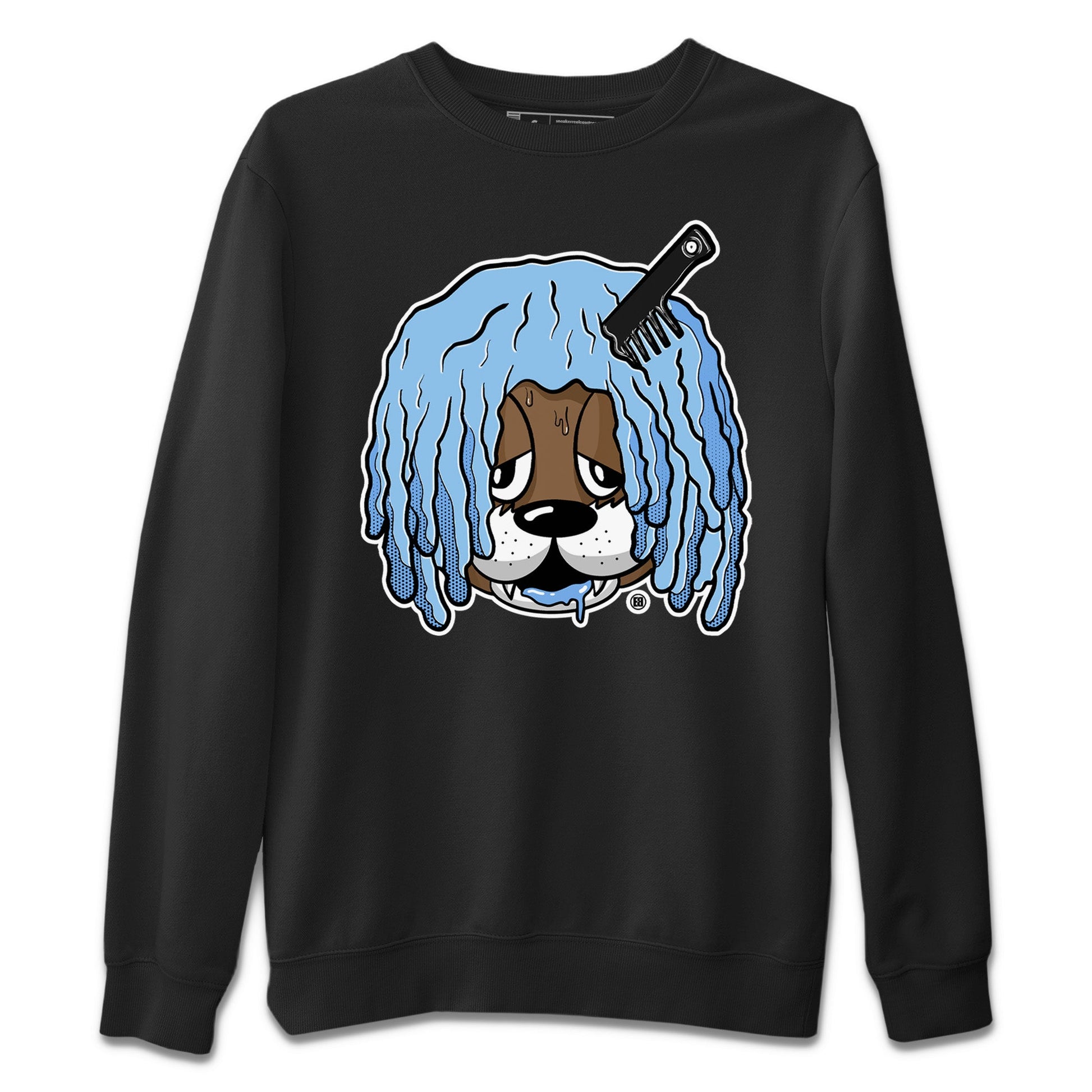 Air Jordan 1 Retro High OG UNC Toe Shirt to match Jordans Impatient Bear Sneaker Tees Air Jordan 1 High OG UNC Toe SNRT Sneaker Release Tees Crew Neck T-Shirts Black 2