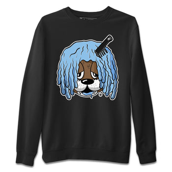 Air Jordan 1 Retro High OG UNC Toe Shirt to match Jordans Impatient Bear Sneaker Tees Air Jordan 1 High OG UNC Toe SNRT Sneaker Release Tees Crew Neck T-Shirts Black 2