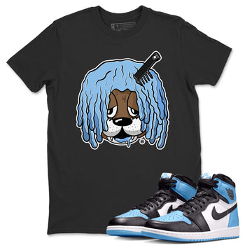 Air Jordan 1 Retro High OG UNC Toe Shirt to match Jordans Impatient Bear Sneaker Tees Air Jordan 1 High OG UNC Toe SNRT Sneaker Release Tees Crew Neck T-Shirts Black 1