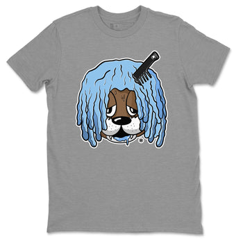 Air Jordan 1 Retro High OG UNC Toe Shirt to match Jordans Impatient Bear Sneaker Tees Air Jordan 1 High OG UNC Toe SNRT Sneaker Release Tees Crew Neck T-Shirts Heather Grey 2