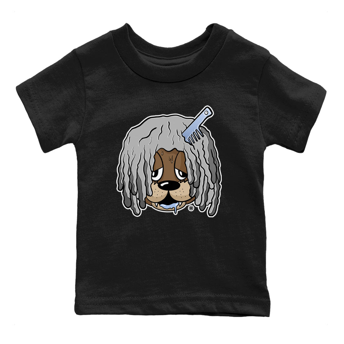 Air Jordan 11 White Cement Sneaker Match Tees Impatient Bear Sneaker Tees Air Jordan 11 Retro White Cement Sneaker Release Tees Kids Shirts Black 2