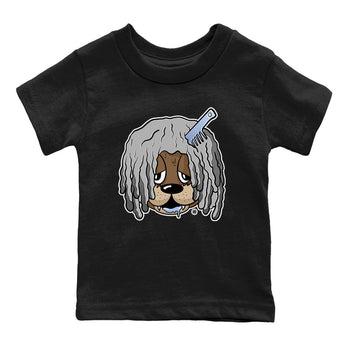Air Jordan 11 White Cement Sneaker Match Tees Impatient Bear Sneaker Tees Air Jordan 11 Retro White Cement Sneaker Release Tees Kids Shirts Black 2