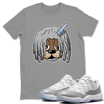 Air Jordan 11 White Cement Impatient Bear Crew Neck Sneaker Tees Air Jordan 11 Retro White Cement Sneaker T-Shirts Size Chart