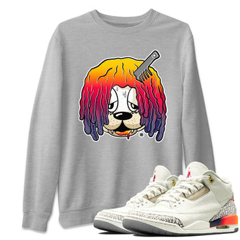 Air Jordan 3 X J Balvin shirt to match jordans Impatient Bear sneaker tees Air Jordan 3 X J Balvin SNRT Sneaker Release Tees LGBT Pride T-Shirt Unisex Heather Grey 1 T-Shirt