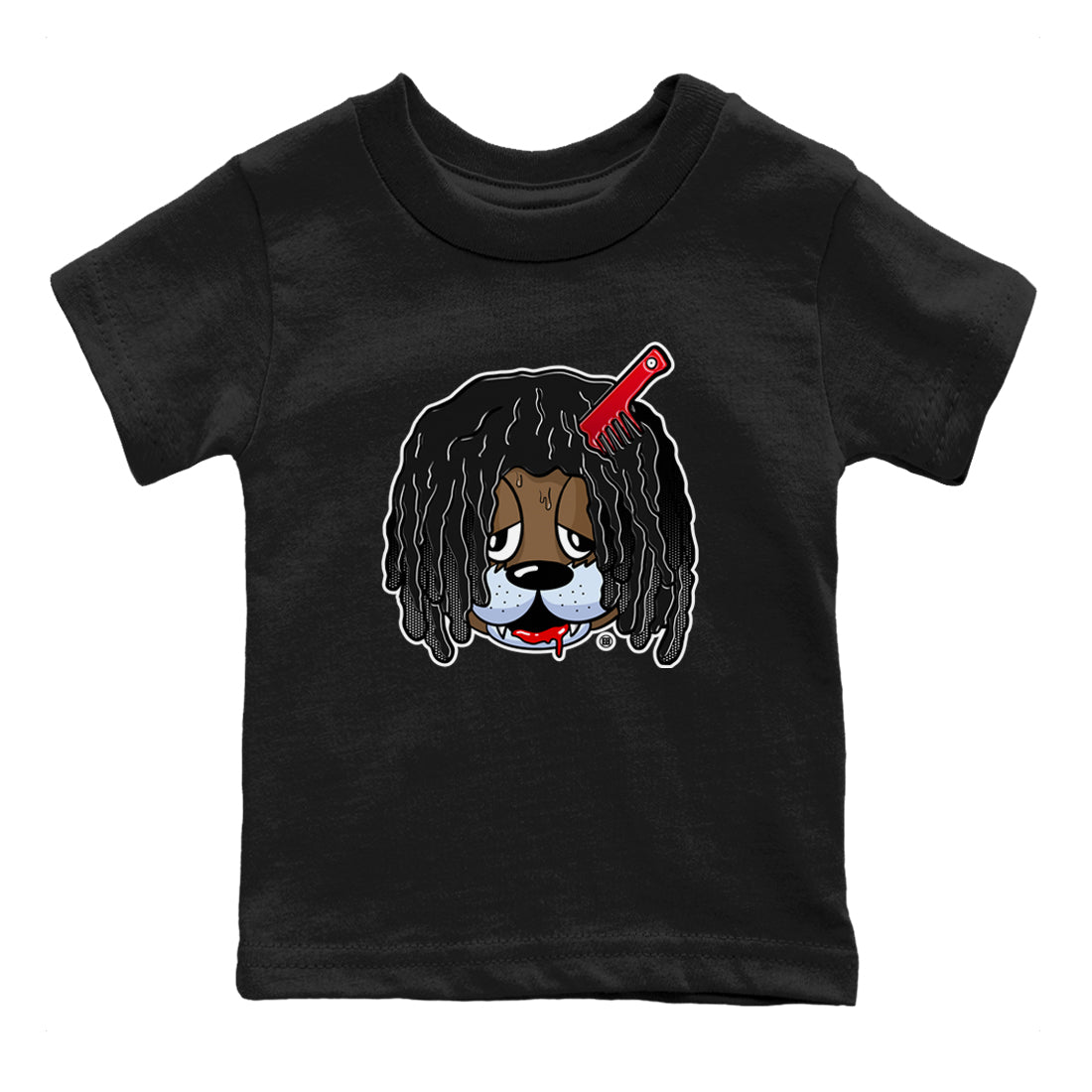 Air Jordan 6 Toro Bravo Sneaker Match Tees Impatient Bear Sneaker Tees Air Jordan 6 Toro Tees Kids Shirts Black 2