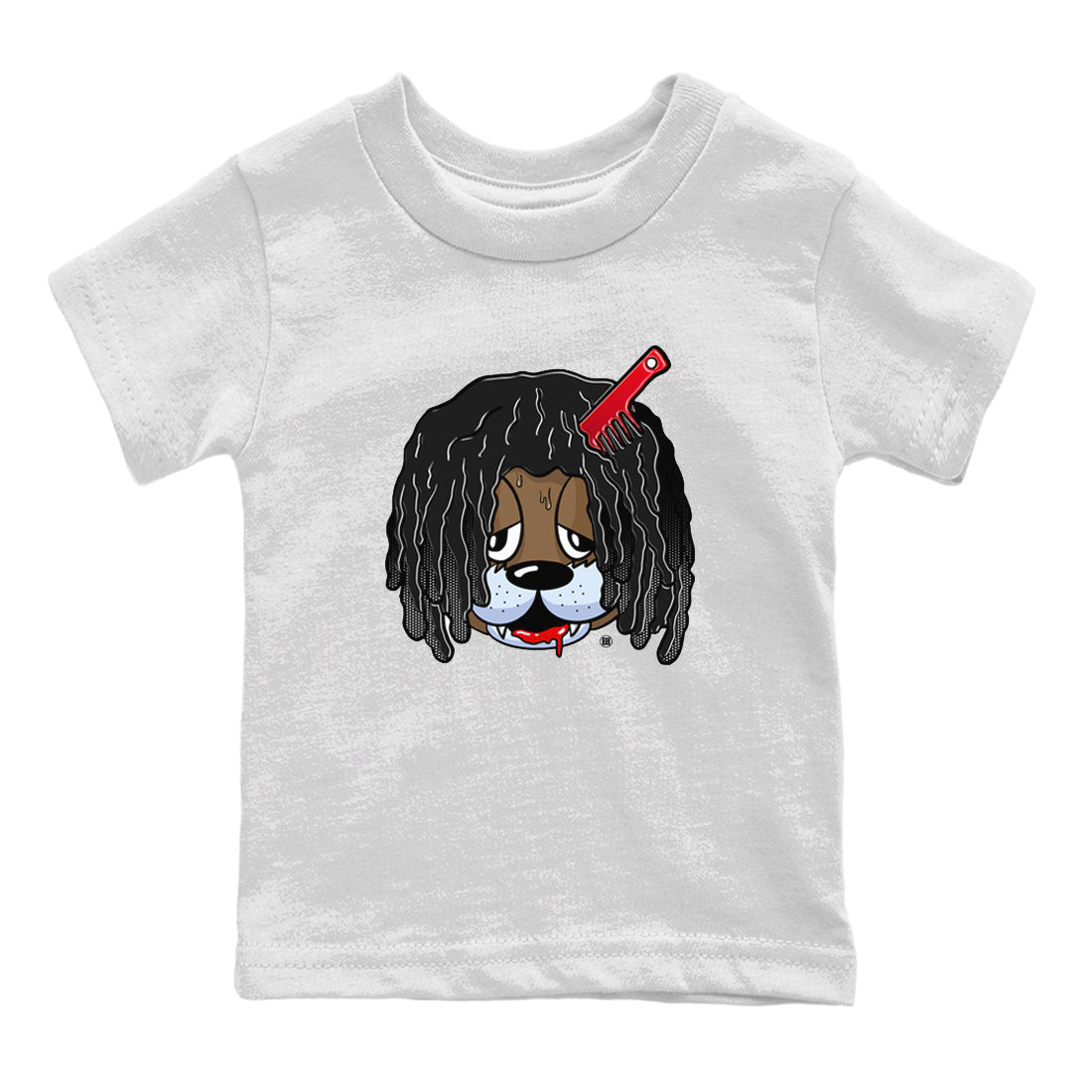 Air Jordan 6 Toro Bravo Sneaker Match Tees Impatient Bear Sneaker Tees Air Jordan 6 Toro Tees Kids Shirts White 2