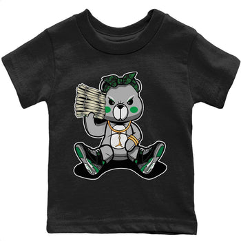 Jordan 3 Pine Green Sneaker Match Tees Bad Baby Bear Sneaker Tees Jordan 3 Pine Green Sneaker Release Tees Kids Shirts