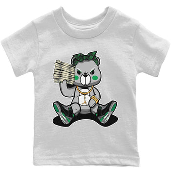 Jordan 3 Pine Green Sneaker Match Tees Bad Baby Bear Sneaker Tees Jordan 3 Pine Green Sneaker Release Tees Kids Shirts