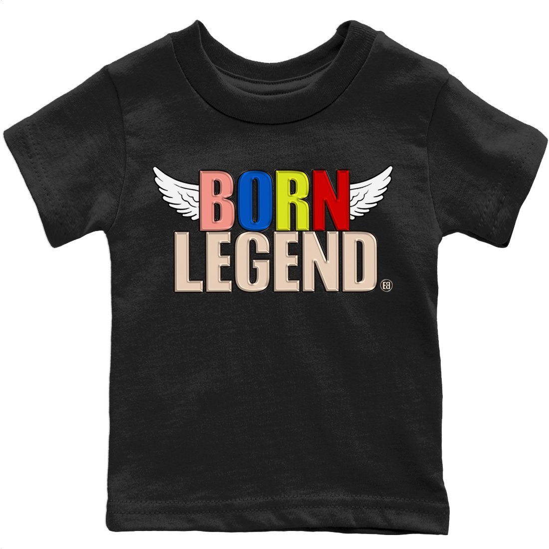 Jordan 4 Wild Things Sneaker Match Tees Born Legend Sneaker Tees Jordan 4 Wild Things Sneaker Release Tees Kids Shirts