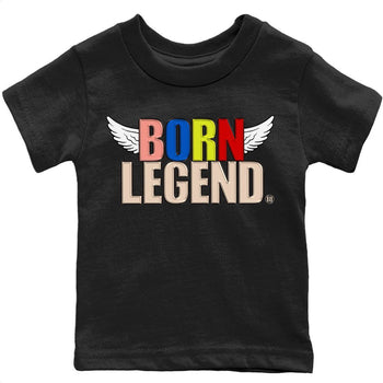 Jordan 4 Wild Things Sneaker Match Tees Born Legend Sneaker Tees Jordan 4 Wild Things Sneaker Release Tees Kids Shirts