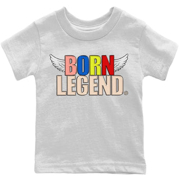 Jordan 4 Wild Things Sneaker Match Tees Born Legend Sneaker Tees Jordan 4 Wild Things Sneaker Release Tees Kids Shirts
