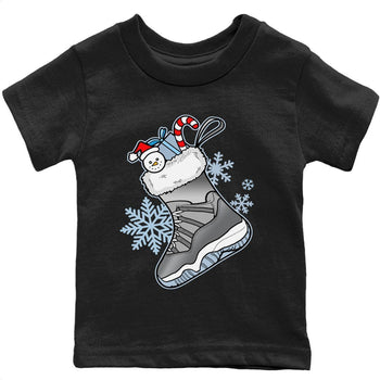 Jordan 11 Cool Grey Sneaker Match Tees Sneaker Stocking Sneaker Tees Jordan 11 Cool Grey Sneaker Release Tees Kids Shirts