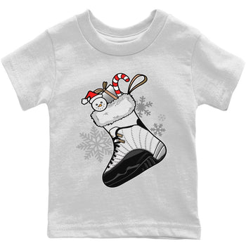 Jordan 12 Royalty Sneaker Match Tees Sneaker Stocking Sneaker Tees Jordan 12 Royalty Sneaker Release Tees Kids Shirts
