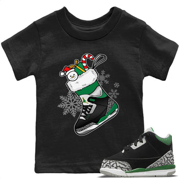 Jordan 3 Pine Green Sneaker Match Tees Sneaker Stocking Sneaker Tees Jordan 3 Pine Green Sneaker Release Tees Kids Shirts
