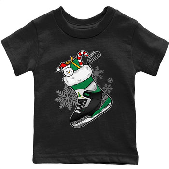 Jordan 3 Pine Green Sneaker Match Tees Sneaker Stocking Sneaker Tees Jordan 3 Pine Green Sneaker Release Tees Kids Shirts