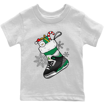 Jordan 3 Pine Green Sneaker Match Tees Sneaker Stocking Sneaker Tees Jordan 3 Pine Green Sneaker Release Tees Kids Shirts