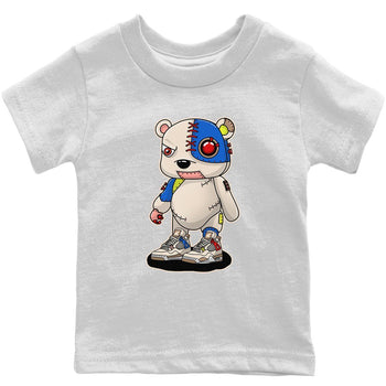 Jordan 4 Wild Things Sneaker Match Tees Cyborg Bear Sneaker Tees Jordan 4 Wild Things Sneaker Release Tees Kids Shirts