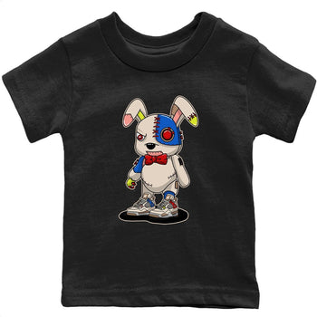 Jordan 4 Wild Things Sneaker Match Tees Cyborg Bunny Sneaker Tees Jordan 4 Wild Things Sneaker Release Tees Kids Shirts