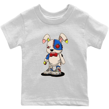 Jordan 4 Wild Things Sneaker Match Tees Cyborg Bunny Sneaker Tees Jordan 4 Wild Things Sneaker Release Tees Kids Shirts