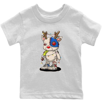 Jordan 4 Wild Things Sneaker Match Tees Cyborg Reindeer Sneaker Tees Jordan 4 Wild Things Sneaker Release Tees Kids Shirts