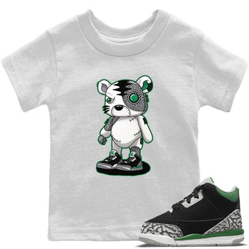 Jordan 3 Pine Green Sneaker Match Tees Cyborg Tiger Sneaker Tees Jordan 3 Pine Green Sneaker Release Tees Kids Shirts