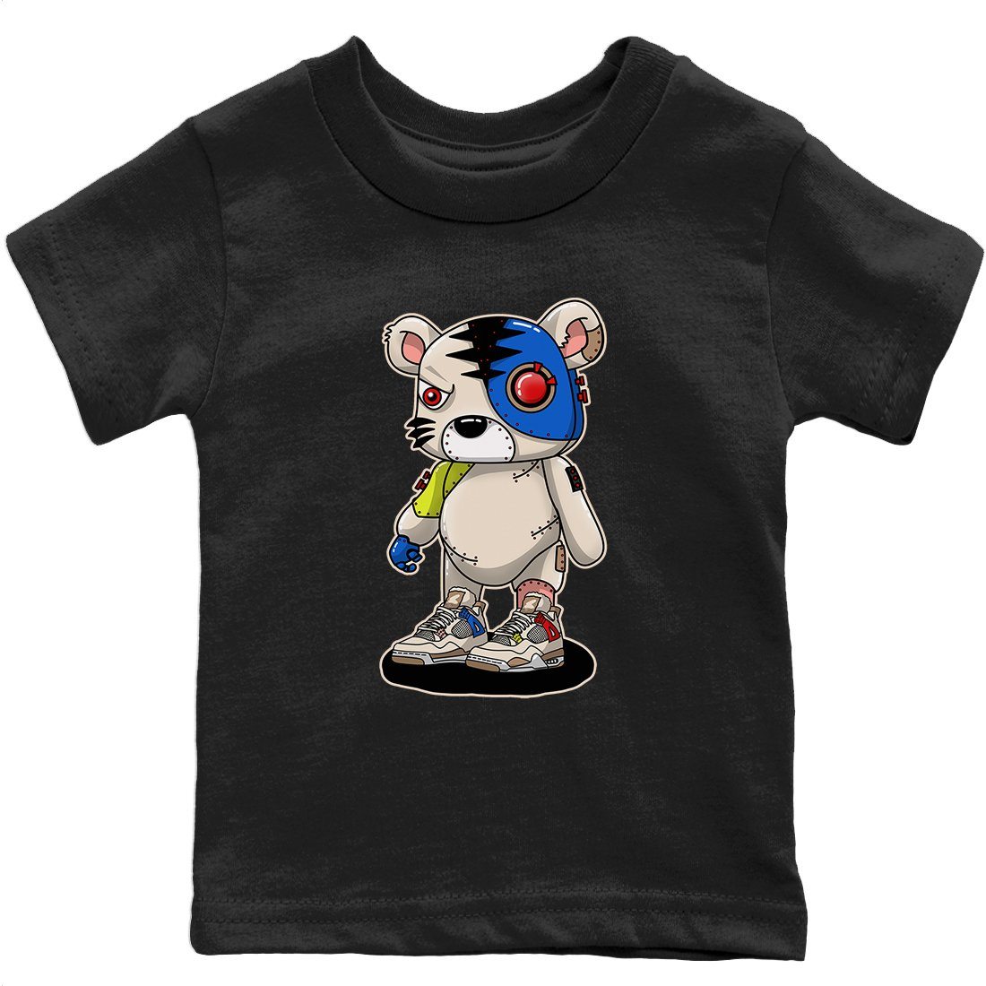 Jordan 4 Wild Things Sneaker Match Tees Cyborg Tiger Sneaker Tees Jordan 4 Wild Things Sneaker Release Tees Kids Shirts