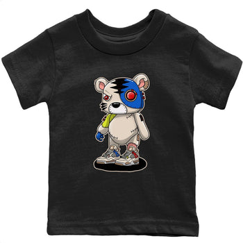Jordan 4 Wild Things Sneaker Match Tees Cyborg Tiger Sneaker Tees Jordan 4 Wild Things Sneaker Release Tees Kids Shirts
