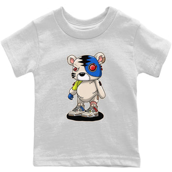 Jordan 4 Wild Things Sneaker Match Tees Cyborg Tiger Sneaker Tees Jordan 4 Wild Things Sneaker Release Tees Kids Shirts