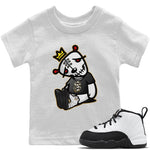 Jordan 12 Royalty Sneaker Match Tees Dead Dolls Sneaker Tees Jordan 12 Royalty Sneaker Release Tees Kids Shirts