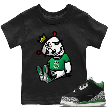 Jordan 3 Pine Green Sneaker Match Tees Dead Dolls Sneaker Tees Jordan 3 Pine Green Sneaker Release Tees Kids Shirts