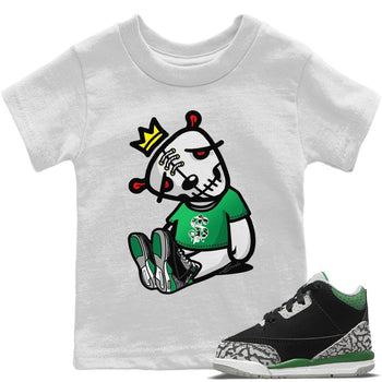 Jordan 3 Pine Green Sneaker Match Tees Dead Dolls Sneaker Tees Jordan 3 Pine Green Sneaker Release Tees Kids Shirts