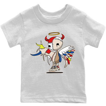 Jordan 4 Wild Things Sneaker Match Tees Devil Angel Sneaker Tees Jordan 4 Wild Things Sneaker Release Tees Kids Shirts