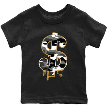 Jordan 12 Royalty Sneaker Match Tees Dollar Camo Sneaker Tees Jordan 12 Royalty Sneaker Release Tees Kids Shirts