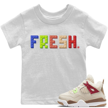 Jordan 4 Wild Things Sneaker Match Tees Fresh Sneaker Tees Jordan 4 Wild Things Sneaker Release Tees Kids Shirts