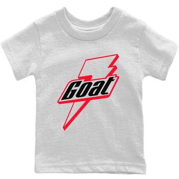 Jordan 4 Red Thunder Sneaker Match Tees Goat Sneaker Tees Jordan 4 Red Thunder Sneaker Release Tees Kids Shirts