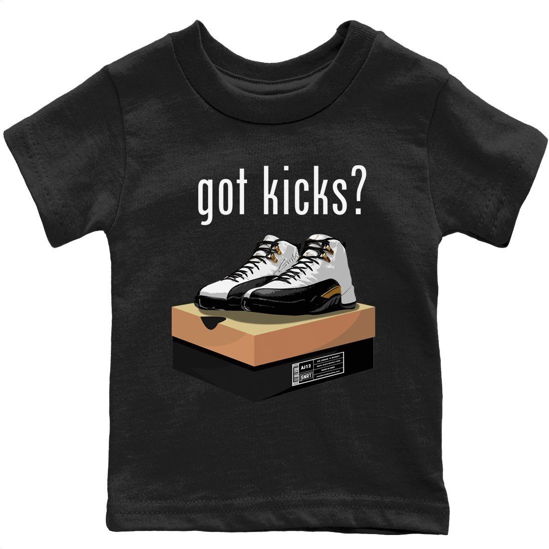Jordan 12 Royalty Sneaker Match Tees Got Kicks Sneaker Tees Jordan 12 Royalty Sneaker Release Tees Kids Shirts